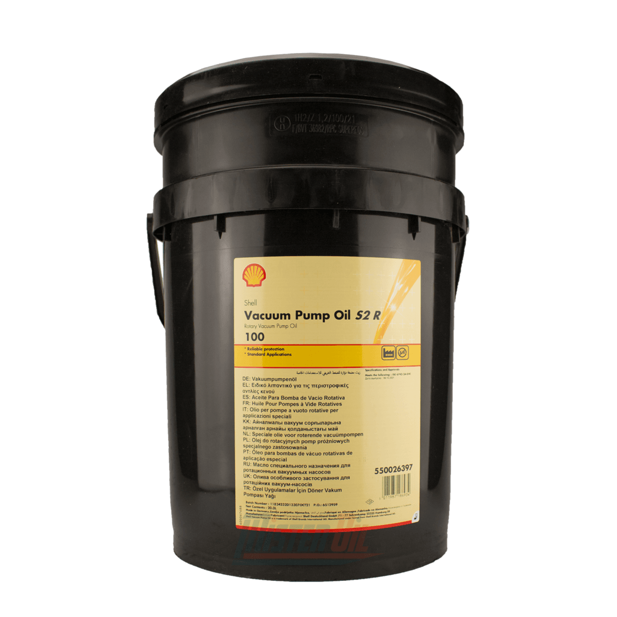 Shell Vacuum Pump Oil S2 R 100 ürün görseli