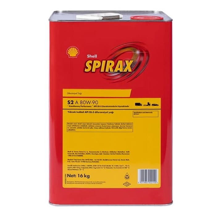 Shell Spirax S2 A 80 W 90 ürün görseli